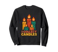 I Collect Candles Funny Candle Addicts Sweatshirt