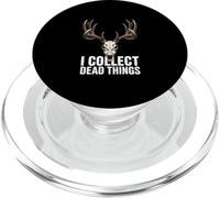 I Collect Dead Things Deer Skull Hunter Taxidermy PopSockets PopGrip for MagSafe