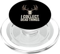 I Collect Dead Things Deer Skull Hunting PopSockets PopGrip for MagSafe