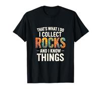 I Collect Rocks - Funny Geology Pun Mineralogy T-Shirt