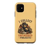 I Collect Unfinished Projects Dragon ADHD Chaos Humor Case for iPhone 11