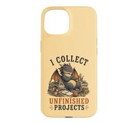 I Collect Unfinished Projects Dragon ADHD Chaos Humor Case for iPhone 15