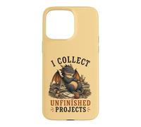 I Collect Unfinished Projects Dragon ADHD Chaos Humor Case for iPhone 15 Pro Max