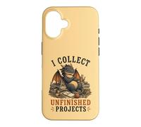 I Collect Unfinished Projects Dragon ADHD Chaos Humor Case for iPhone 16