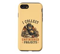 I Collect Unfinished Projects Dragon ADHD Chaos Humor Case for iPhone SE (2020) / 7/8