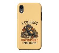 I Collect Unfinished Projects Dragon ADHD Chaos Humor Case for iPhone XR