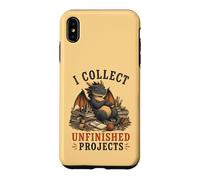 I Collect Unfinished Projects Dragon ADHD Chaos Humor Case for iPhone XS Max