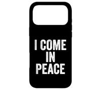 I Come In Peace I'm Peace Funny Matching Couple Lovers Case for iPhone 17 Pro Max