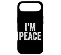 I Come In Peace I'm Peace Funny Matching Couple Lovers Case for iPhone Air