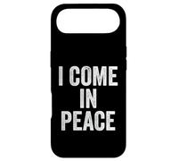 I Come In Peace I'm Peace Funny Matching Couple Lovers Case for iPhone Air