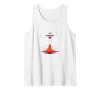 I Come in Peace & Leave in Pieces: UFO Humor for Space Fans Tank Top, Men, White, XXL