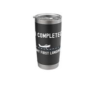 I Completed My First Landing Student Pilot Landing Stainless Steel Insulated Tumbler