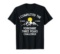 I Completed the Yorkshire Three Peaks Challenge T-Shirt