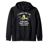 I Completed the Yorkshire Three Peaks Challenge Zip Hoodie