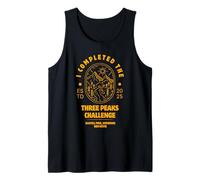 I Completed Three Peaks Challenge UK Hiker Gift Tank Top