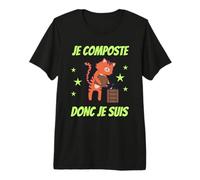 I Compose so I am Nature Bio Recycling Ecology Premium T-Shirt