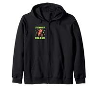 I compose so I am Nature Bio Recycling Ecology Zip Hoodie