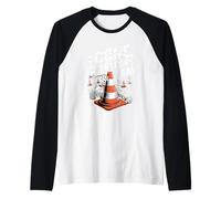 I Cone Therefore I Am Pun Enthusiast Raglan Baseball Tee