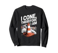 I Cone Therefore I Am Pun Enthusiast Sweatshirt