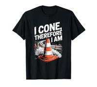I Cone Therefore I Am Pun Enthusiast T-Shirt