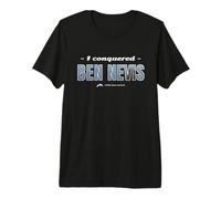 I Conquered/Climbed Ben Nevis Mountain Outdoors Achievement Premium T-Shirt