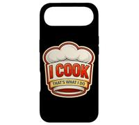 I Cook That's What I Do Vintage Chef Funny Cooking Quote Fun Case for iPhone Air