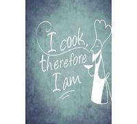 I cook, therefore I am: Blank Recipe Book | Fill In With Your Own Favorite Recipes