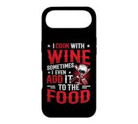 I Cook With Wine Sometimes I Even Add It To The Food Wine Case for iPhone Air