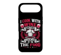 I Cook With Wine Sometimes I Even Add It To The Food Wine Case for iPhone Air