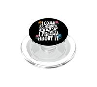 I Could Be Meaner But I Prayed About It PopSockets PopGrip for MagSafe
