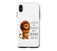 I Could Be Meaner But Jesus Said No Case for iPhone XS Max