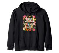 I Could Be Meaner But Jesus Said No Christian Humor Zip Hoodie