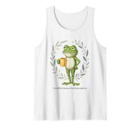 i Could be Meaner But Jesus Said No Funny Frog Tank Top