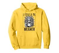 I could be meaner funny medusa feminist Female Women Girl Pullover Hoodie