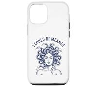 I Could Be Meaner Medusa Scary Women Sarcastic Cool Graphic Case for iPhone 12/12 Pro