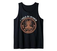 I Could Be Meaner Tshirt Medusa Greek Mythology Halloween Tank Top