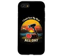 I Could Beat My Meat All Day BBQ Humor Case for iPhone SE (2020) / 7/8