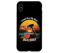 I Could Beat My Meat All Day BBQ Humor Case for iPhone XS Max