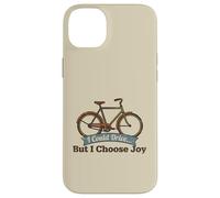 I Could Drive But I Choose Joy Funny Bike Commuter Cycling Case for iPhone 14 Plus
