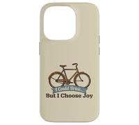 I Could Drive But I Choose Joy Funny Bike Commuter Cycling Case for iPhone 14 Pro