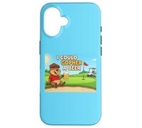 I could go for a beer gopher and golf Case for iPhone 16