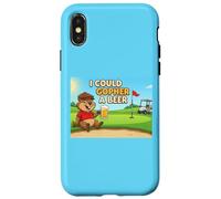 I could go for a beer gopher and golf Case for iPhone X/XS