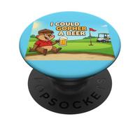 I could go for a beer gopher and golf PopSockets Adhesive PopGrip