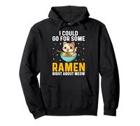 I Could Go for Some Ramen Right About Meow - Cat Lover Ramen Pullover Hoodie