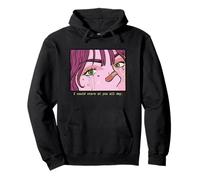 I Could Stare At You All Day (Love Statement Anime Graphic) Pullover Hoodie