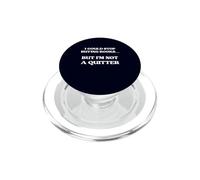 I Could Stop Buying Books But I’m Not a Quitter PopSockets PopGrip for MagSafe