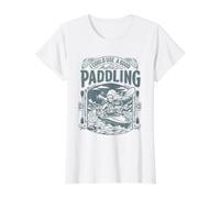 I Could Use A Good Paddling Funny Kayak Quote Value Graphic T-Shirt, Women, White, S