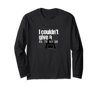 I Couldn’t Give a 66 75 63 6B - Hex Code Nerd Geek Hacker Long Sleeve T-Shirt