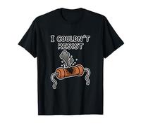 I Couldn't Resist Burnt Resistor Joke Electronics Pun T-Shirt