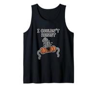 I Couldn't Resist Burnt Resistor Joke Electronics Pun Tank Top